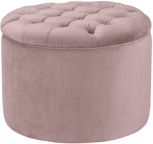 Load image into Gallery viewer, Queen Velvet Storage Ottoman