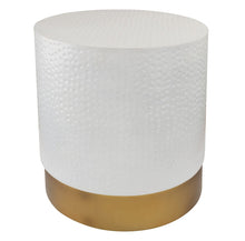 Load image into Gallery viewer, Dimple Hand Hammered Side Table