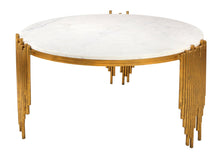 Load image into Gallery viewer, Waterfall Marble Cocktail Table