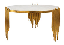 Load image into Gallery viewer, Waterfall Marble Cocktail Table