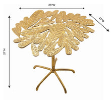 Load image into Gallery viewer, Freesia Gold Side Table