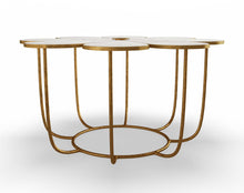 Load image into Gallery viewer, Flower Marble Cocktail Table
