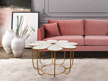 Load image into Gallery viewer, Flower Marble Cocktail Table