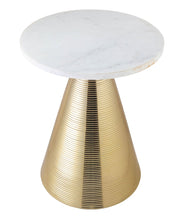 Load image into Gallery viewer, Tempo Marble Side Table