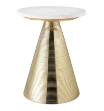 Load image into Gallery viewer, Tempo Marble Side Table