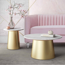 Load image into Gallery viewer, Bleeker Marble Side Table