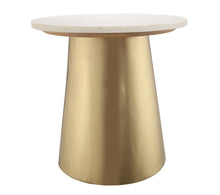 Load image into Gallery viewer, Bleeker Marble Side Table
