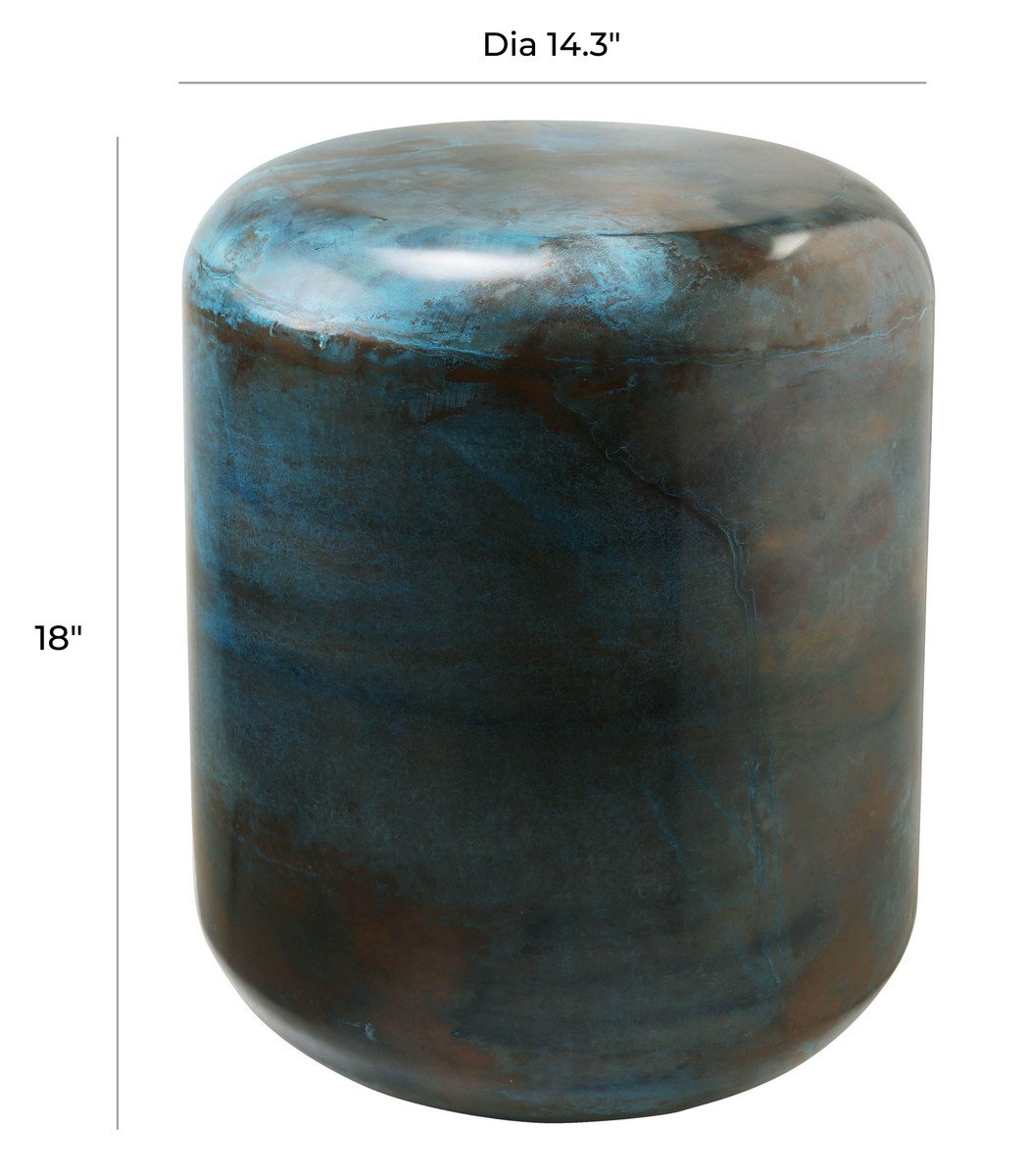 Bohemia Steel Stool
