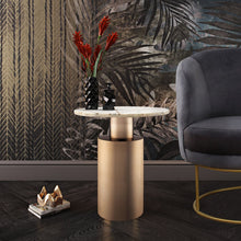 Load image into Gallery viewer, Terzo Marble Side Table
