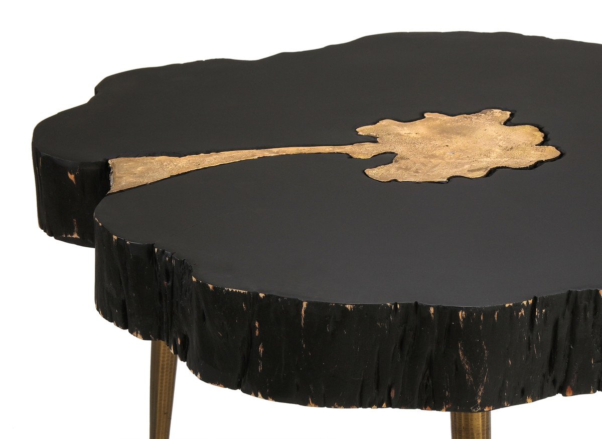 Timber Brass Coffee Table