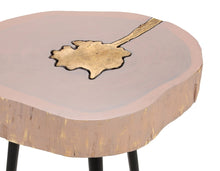 Load image into Gallery viewer, Timber Brass Side Table