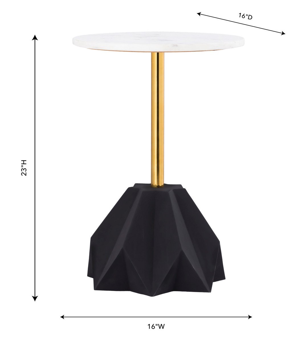 Origami side table