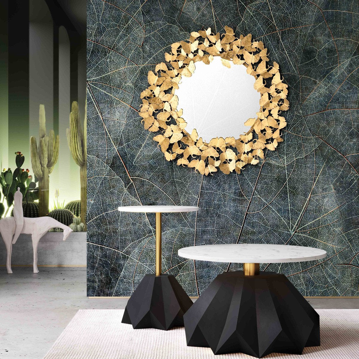 Origami side table