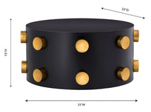 Load image into Gallery viewer, Rockstar Black Coffee Table
