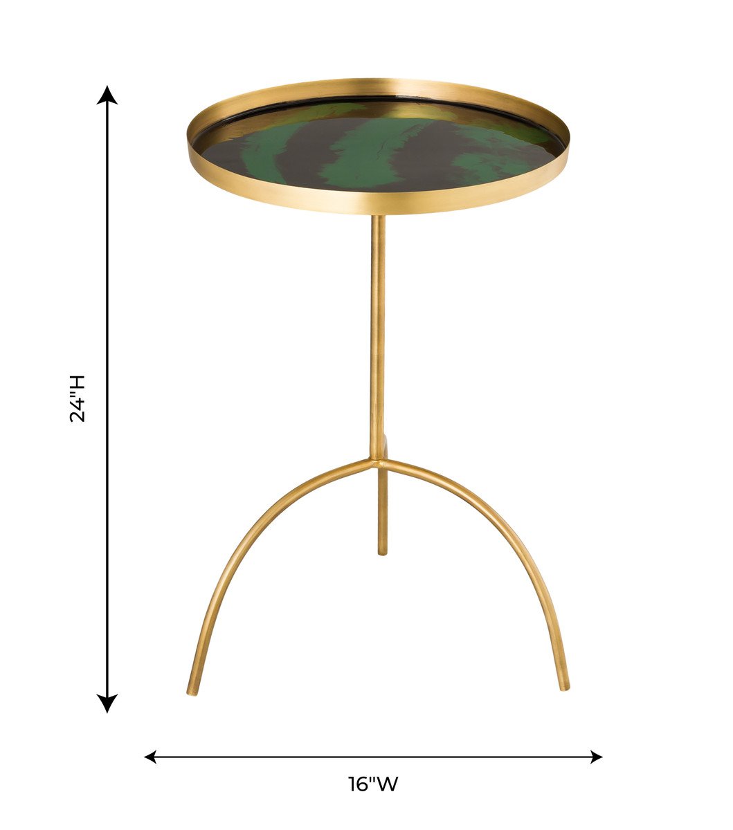 Enamel Accent Table