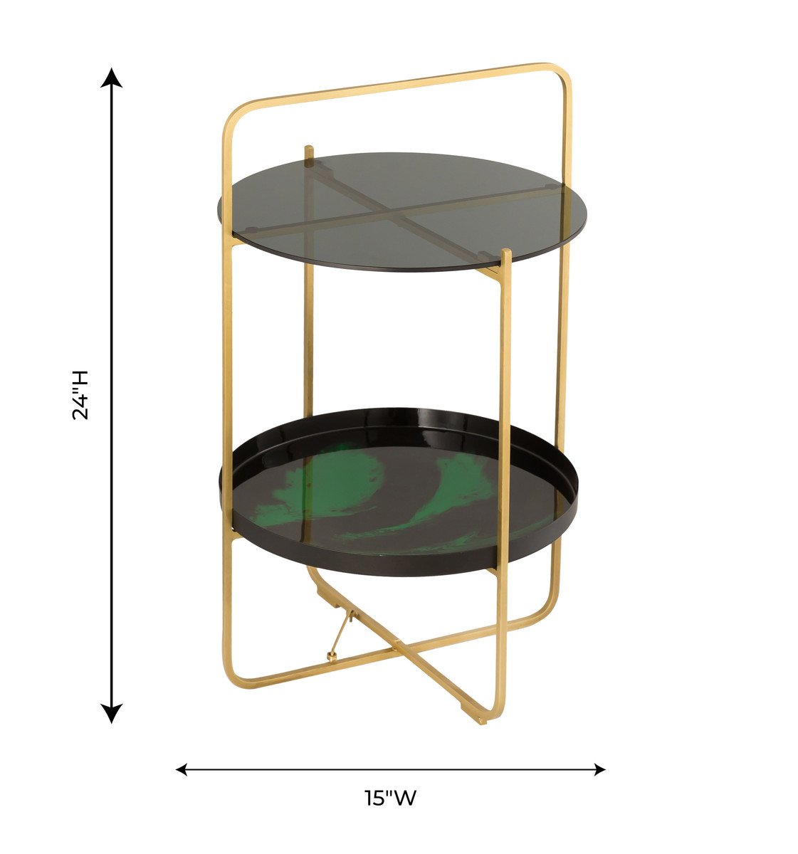 Enamel Side Table