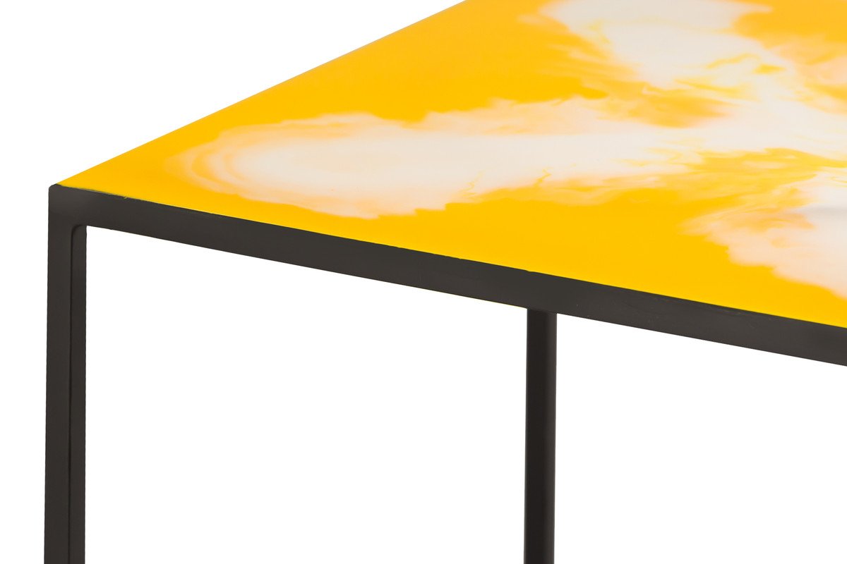 Enamel Side Tables (Set of 2)