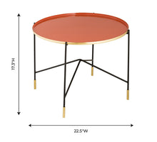 Load image into Gallery viewer, Enamel Petite Cocktail Table