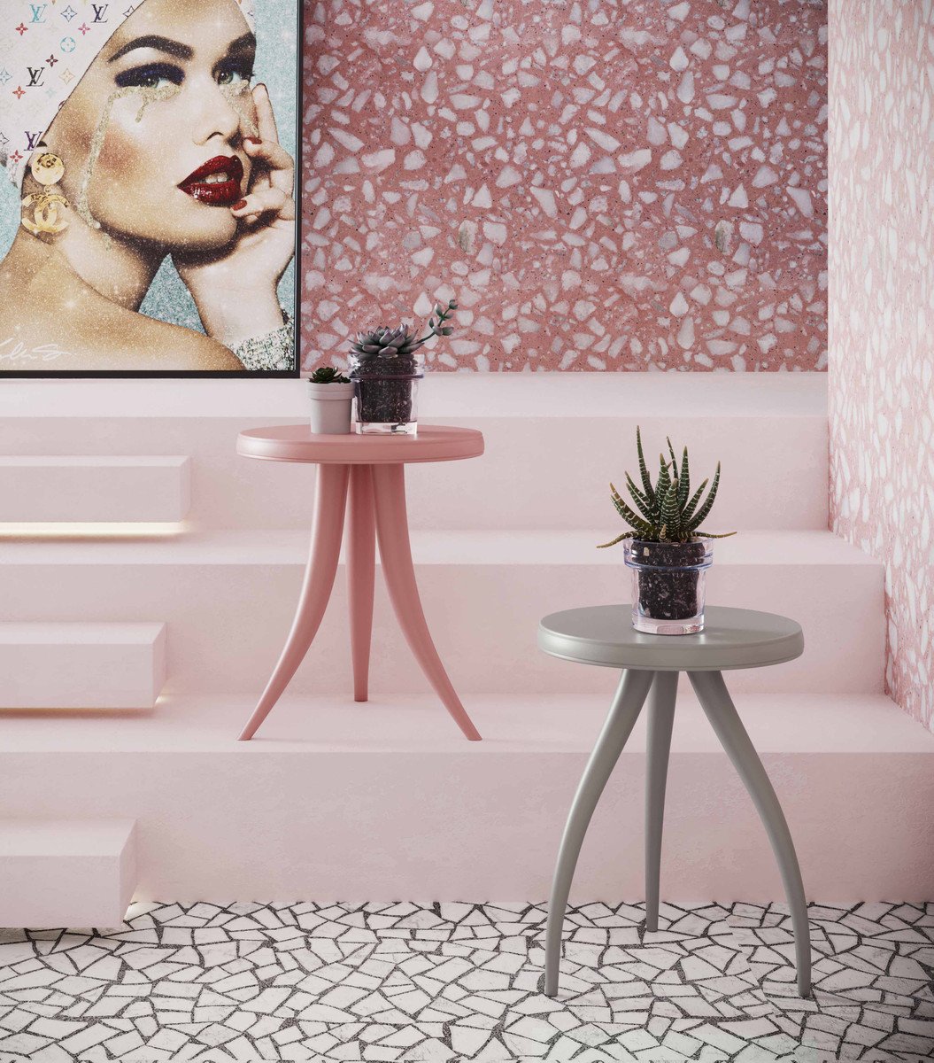 Sia Textured Side Table