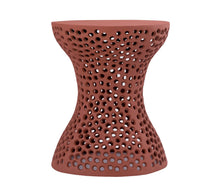 Load image into Gallery viewer, Rollo Apricot Textured Side Table