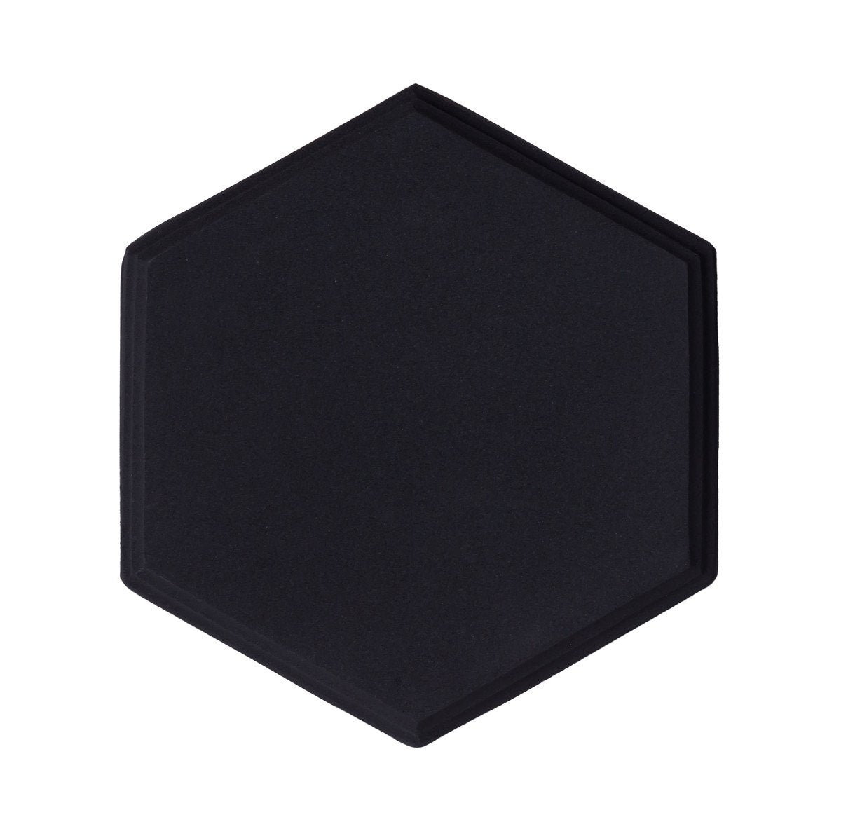 Fes Black Textured Side Table