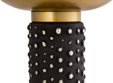Load image into Gallery viewer, Glass and Brass Side Table