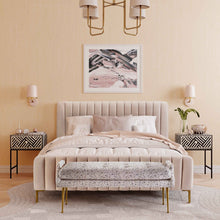 Load image into Gallery viewer, Noire Bone Inlay Side Table