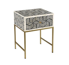 Load image into Gallery viewer, Bone Inlay Side Table