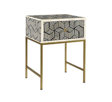 Load image into Gallery viewer, Bone Inlay Side Table