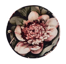 Load image into Gallery viewer, Floral Velvet Pouf