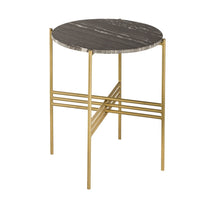 Load image into Gallery viewer, Cress Black Marble Side Table