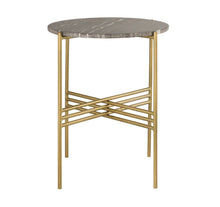 Load image into Gallery viewer, Cress Black Marble Side Table