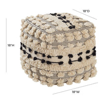 Load image into Gallery viewer, Balhi Cotton Pouf
