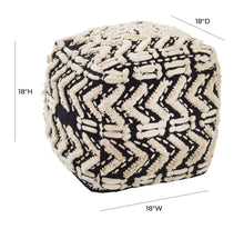 Load image into Gallery viewer, Mariel Cotton Pouf