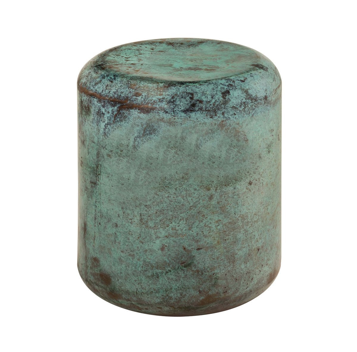 Bohemia Green Steel Stool