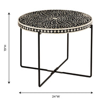 Load image into Gallery viewer, Regina Bone Inlay Cocktail Table