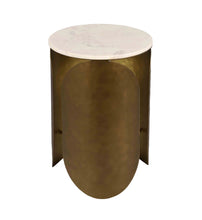 Load image into Gallery viewer, Indio White Marble Side Table
