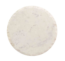 Load image into Gallery viewer, Orbital White Marble Side Table
