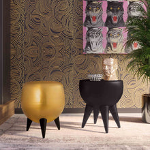 Load image into Gallery viewer, Spike Black Side Table