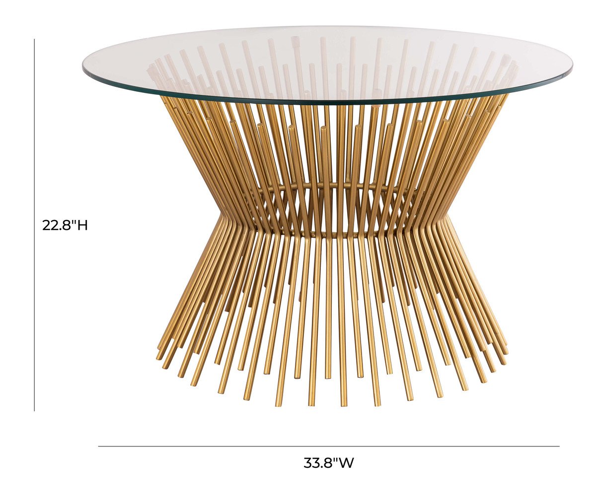 Grace Glass Coffee Table By Inspire Me! Home Decor