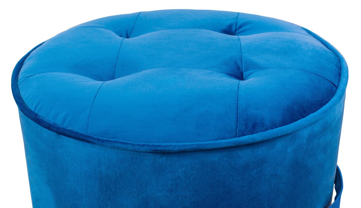 Luna Velvet Ottoman