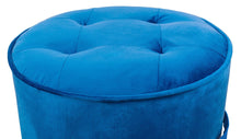 Load image into Gallery viewer, Luna Velvet Ottoman