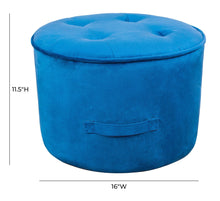 Load image into Gallery viewer, Luna Velvet Ottoman