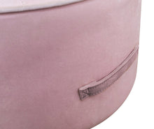 Load image into Gallery viewer, Luna Velvet Ottoman