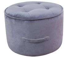 Load image into Gallery viewer, Luna Velvet Ottoman