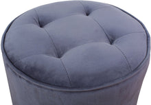 Load image into Gallery viewer, Luna Velvet Ottoman