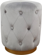 Load image into Gallery viewer, Skylar Velvet Ottoman