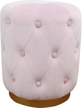 Load image into Gallery viewer, Skylar Velvet Ottoman