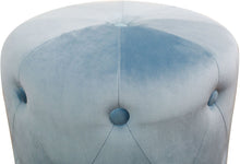 Load image into Gallery viewer, Skylar Velvet Ottoman