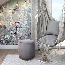 Load image into Gallery viewer, Willow Velvet Ottoman